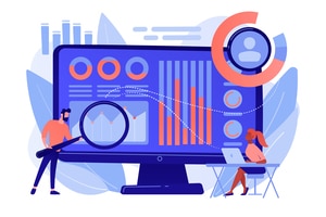 Illustration analyse google analytics a caen